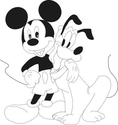 Pluto kolorowanki